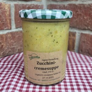 Zucchini-Creme Suppe